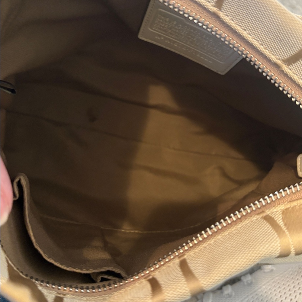 Coach Heritage Stripe Beige with all the Things! - Picture 12 of 14